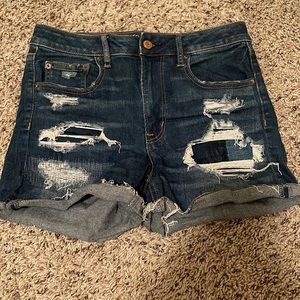 American Eagle Super High rise Shortie